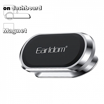 Автомобильный держатель Earldom ET-EH91 магнитный на панель, черный