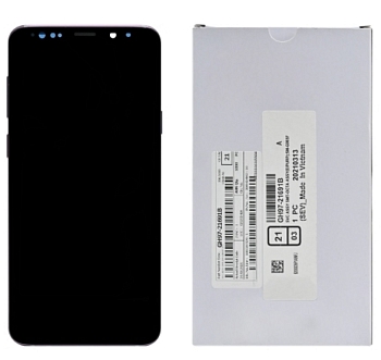 Дисплей Samsung G965F/DS (S9 Plus) в рамке (пурпурный) сервисный ориг 100% Super AMOLED