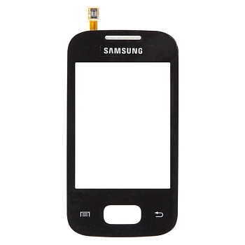 Сенсорное стекло (тачскрин) для Samsung Galaxy Pocket GT-S5300 1-я категория